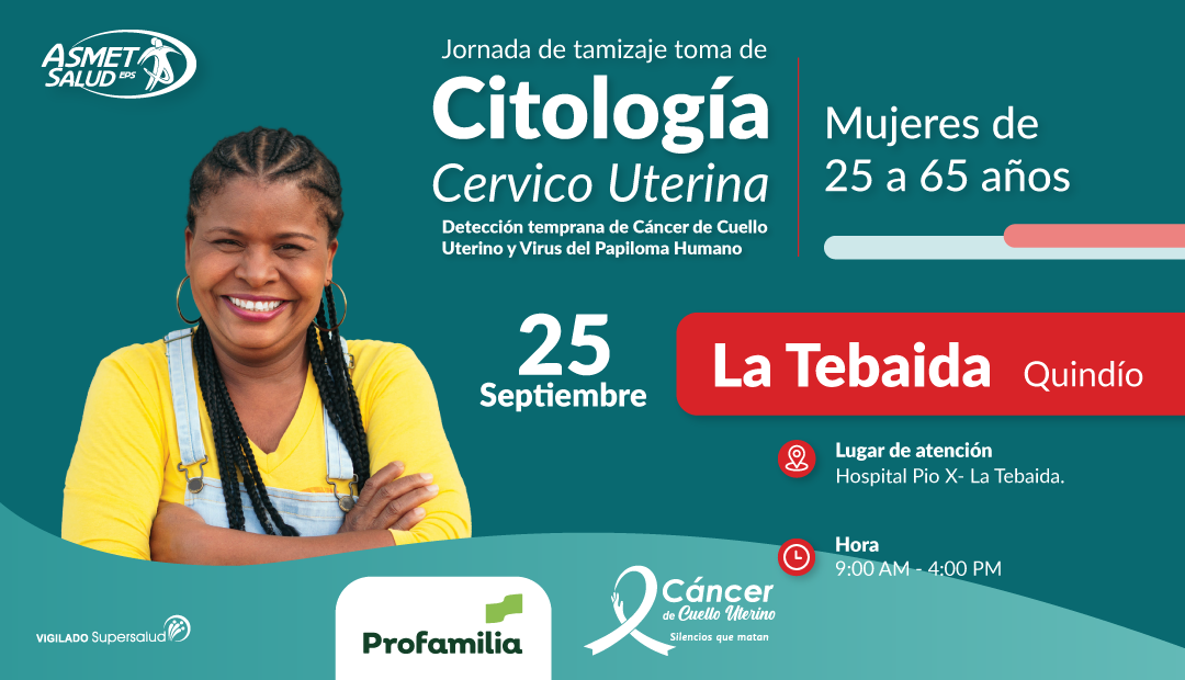 Jornada de tamizaje La tebaida Quindío